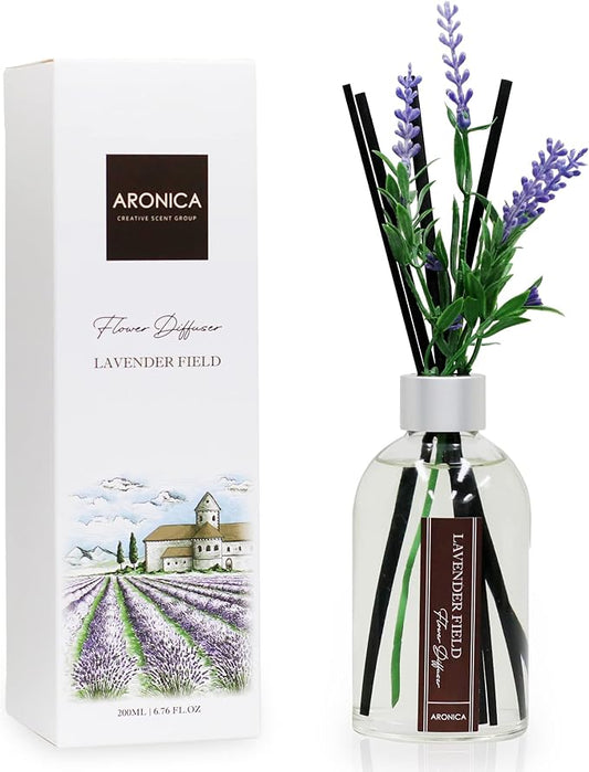 Aronica Bathroom Relaxation Accessories, Lavender Products Spa Bathroom Ideas, Guest Room Must Haves, Living Room Essentials for Cozy Home, House Items Spare Bedroom, Lavender Diffuser