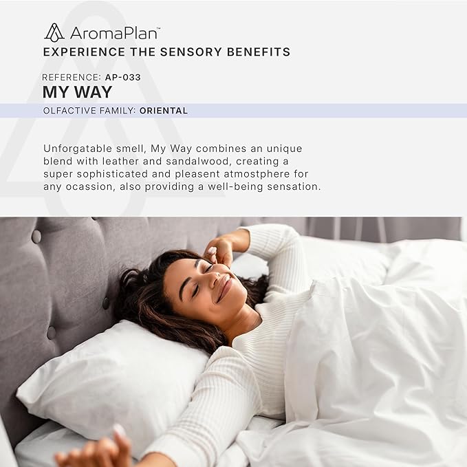 Aromaplan Hotel Scents My Way, 1.5 Fl Oz (45 ml)- Home Luxury Aroma & Hotel Fragrance Essential Oil- Hotel Essential Oil for Aromatherapy- USA Made, Bolder Aroma & Longer Lasting