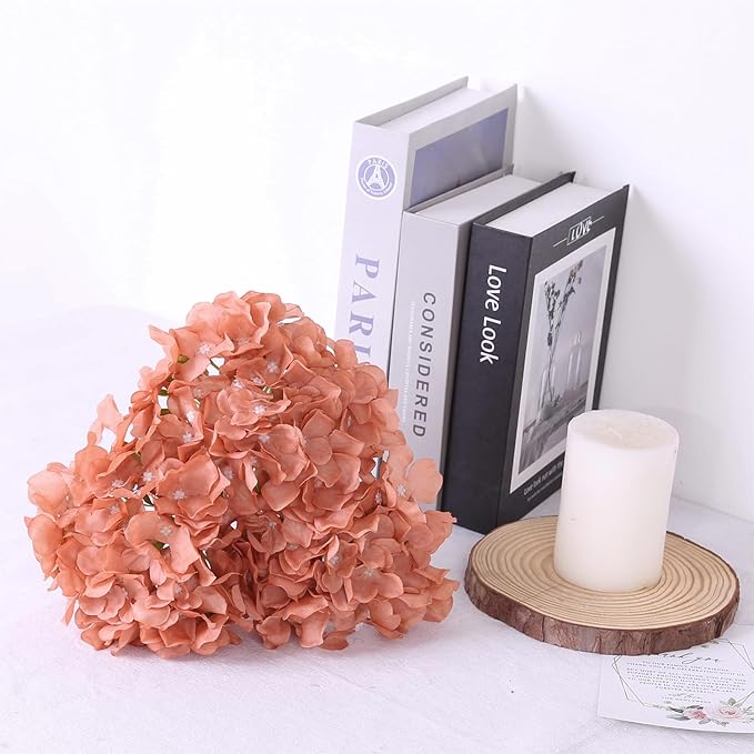 10pcs Hydrangea Artificial Flowers Fake Flowers