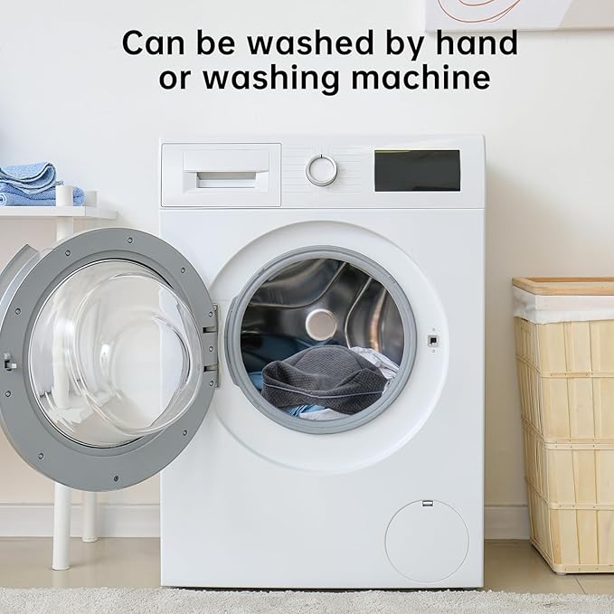 Upgrade Invisible Zippered Pillow Cover Compatible with Contour Legacy Knee Pillow,Anti-Pilling and Washable Legacy Leg and Knee Foam Support Pillow Cover Only (Grey)