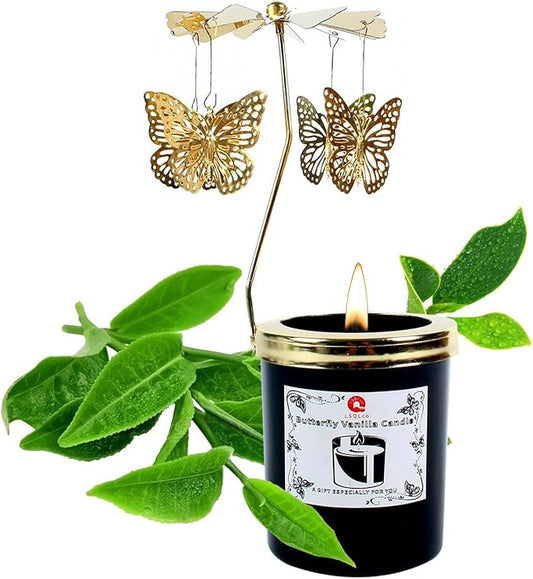 Vanilla Bean Odor Eliminating Highly Fragranced Candle Set, Eliminates 95% of Pet, Smoke, Food, and Other Smells Quickly, 50 Hours Long Lasting Candles, Candles Soy Candle Gift Set for Women