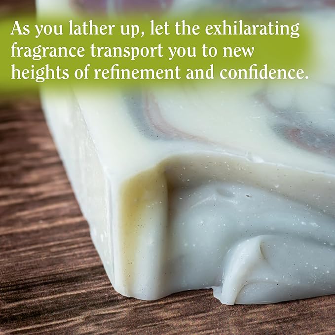 Compass Soap The Voyage | Natural Bar Soap for Men & Women | Body & Face Soap Bar for Women and Men | Minimalist & Gentle Lather | Natural Bath Soap, Paraben & Phthalate Free | 5 oz, Pack of 2