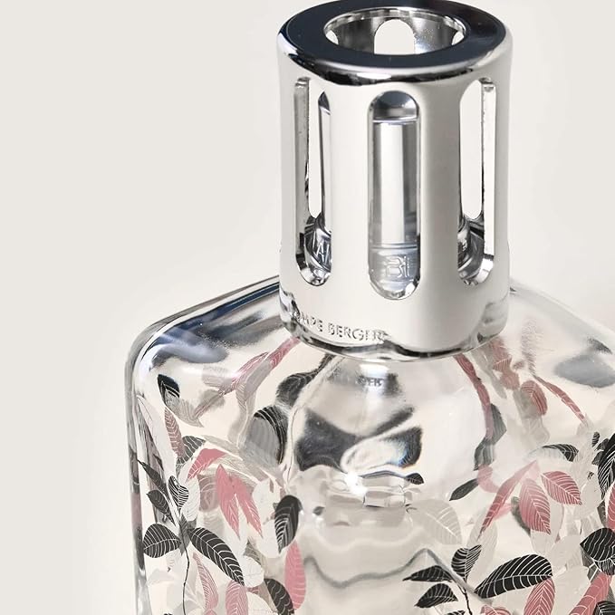 Lampe Berger Giftset Ice Cube - Home Fragrance Diffuser - Perfuming - 5.5 x 3 x 3 inches - Made in France - Includes Fragrance 8.45 Fluid Onces - 250 milliliters (Leaves)