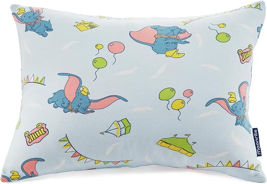 Moonrite 13Ã18 Toddler Pillow with Pillowcase,100% Cotton Toddler Pillows for Sleeping,Soft Breathable Washable Small Toddler&Kid Pillow for Bed,Mini pillow,Better Naps at Preschool