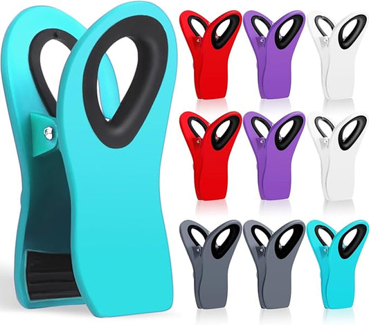 10 Pack Chip Clips, Bag Clips, Chip Clips Bag Clips Food Clips, Bag Clips for Food Storage, Snack Clips, Clips for Food Packages, Kitchen Clips, Clips for Fridge, Chip Clip