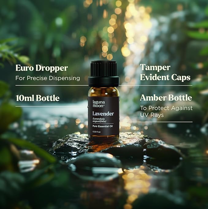 Essential Oils Set - Top 20 Gift Set Oils for Diffusers, Humidifiers, Aromatherapy, Candle Making Scents, Cars & Home Products - Peppermint, Tea Tree, Lavender, Eucalyptus, Lemongrass (10mL)