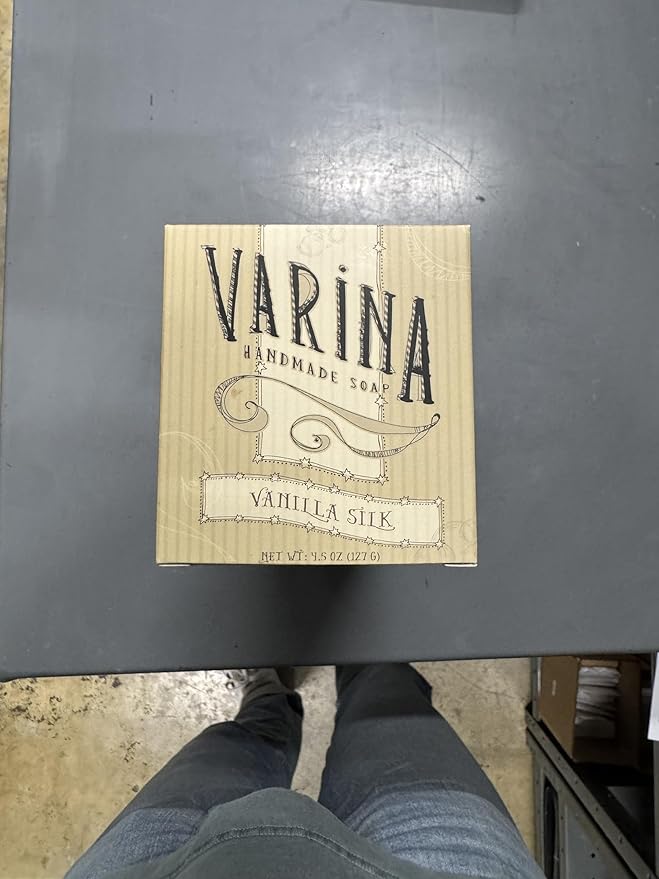 Varina Natural Vanilla and Musk Variety Bar Soap - Gentle Cleansing for Sensitive Skin, Sweet and Vanilla - 10 Pack