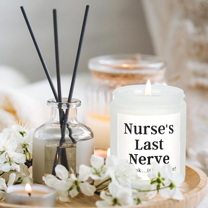 Nurse Appreciation Candles with Box Nurse Appreciation Week Gifts for Women Retirement Birthday Presents
