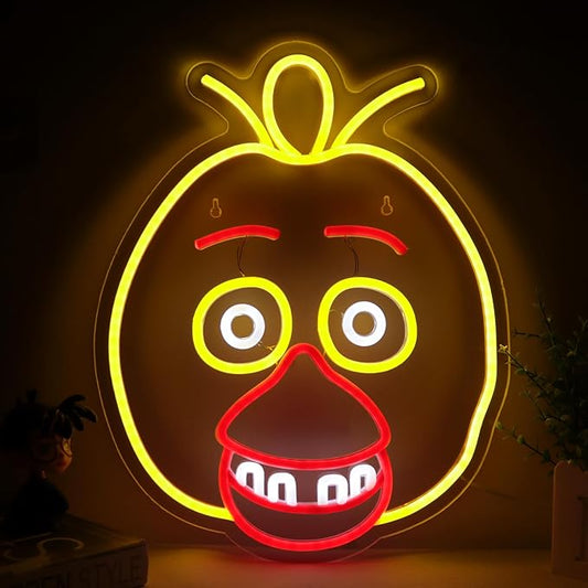 Neon Signs for Wall Decor，LED Neon Lights for Bedroom，Birthday、Christmas Gifts for kids 5V Power Adapter 16.1 * 12.8Inch