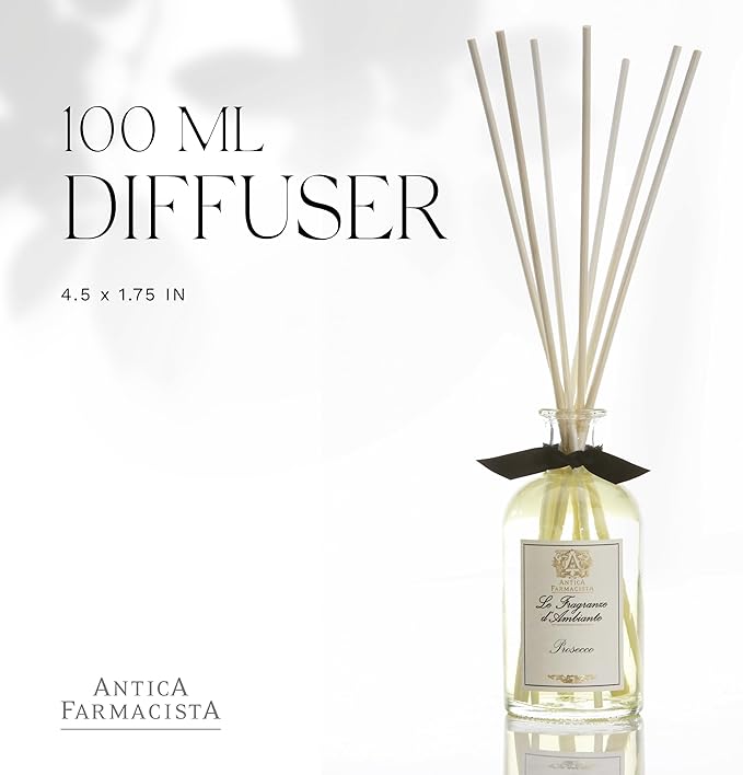 Antica Farmacista Home Ambiance Diffuser Prosecco, 3.4 Fl Oz