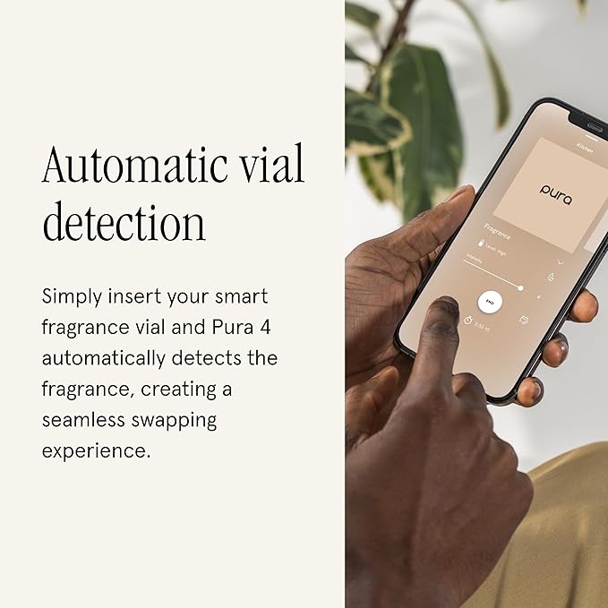 Pura & The Met Home Scent Refill - Smart Home Air Diffuser Fragrance - Up to 120-Hours of Luxury Fragrance - Household Essential - Clean & Safe Diffuser - Single Refill, Egyptian Sandalwood