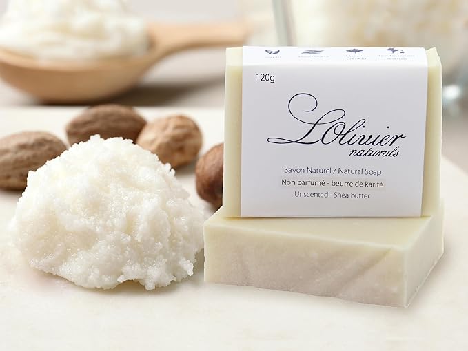 L'OLIVIER NATURALS Bar Soap 2 Pack (Original Shea Butter)