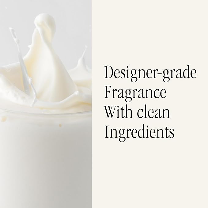 Pura & K. Hall Designs Home Scent Refill - Smart Home Air Diffuser - up to 120-Hours of Premium Fragrance per Refill - Household Essential - Clean & Safe Diffuser Fragrance - 2 Pack, Milk