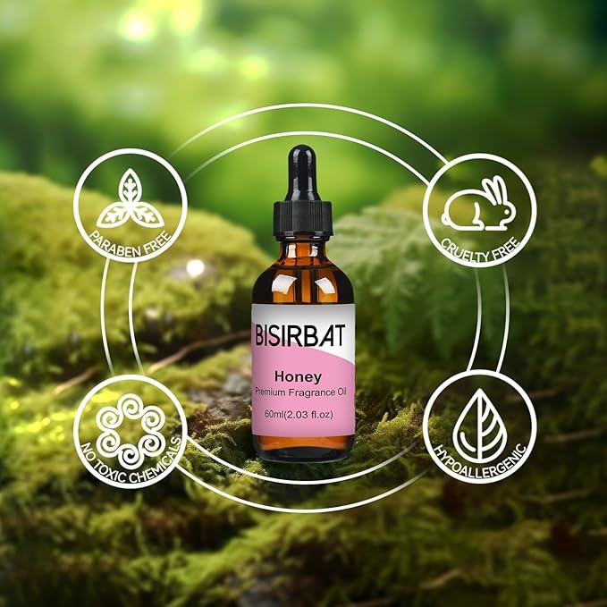 Fragrance Oil Set Ladies, Paris&Honey - Blend Essential Oils for Home, for Aromatherapy Diffuser Humidifier Vaporizer, Reed Diffuser Oils Refills, Highly Concentrated and Long Lasting - 60mlx2