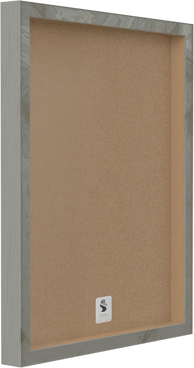 Stupell Industries Gather Silverware Kitchen Wood Texture Word, Design by The Saturday Evening Post Wall Art, 11x14, Grey Framed
