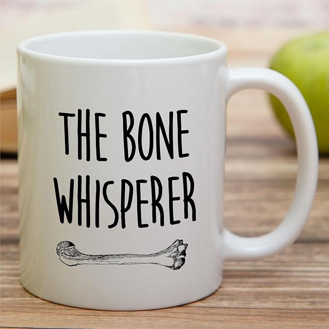 Retreez Funny Orthopedic Mug - The Bone Whisperer Mug - 11 Oz Ceramic Coffee or Tea Cup - Humorous Sarcastic Gift for Orthopedist, Orthopedic Surgeon, Bone Doctor, Orthopedic Specialist, Chiropractor