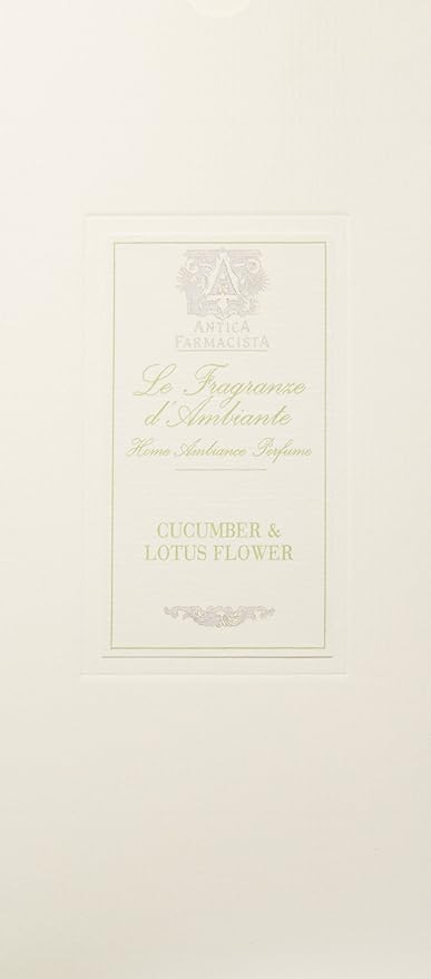 Antica Farmacista Home Ambiance Diffuser, Cucumber & Lotus Flower,16.9 Fl Oz