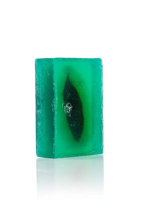SABUN CO. Eucalyptus Oil Glycerin Soap -100% Handcrafted, Vegan, Moisturizing Natural Bar Soap - Fresh, Minty Scent - Face, Body & Hair Bar [4.23 oz - 120 gr]