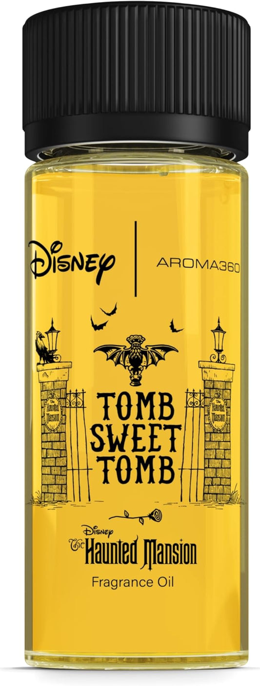 Aroma360|Disney | Tomb Sweet Tomb Oil Blend | Haunted Mansion Inspired Diffuser Oil | Aromatherapy Scent Diffuser Oil | Cinnamon, Tonka and Bergamot 1.7 fl oz, 50 mL