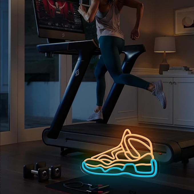 Sneaker Neon Sign Sports Shoe Neon Signs for Wall Decor,Dimmable LED Neon Light Sign for Bedroom Man Cave Sport Wall Art, Boy Birthday Gift, Room Decor