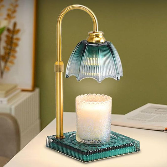 Candle Warmer Lamp with Timer - Electric Candle Wax Melt Warmer with Adjustable Height and Dimmer for Scented Wax, Homer Décor and House Warming Birthday Gifts for Women Mom