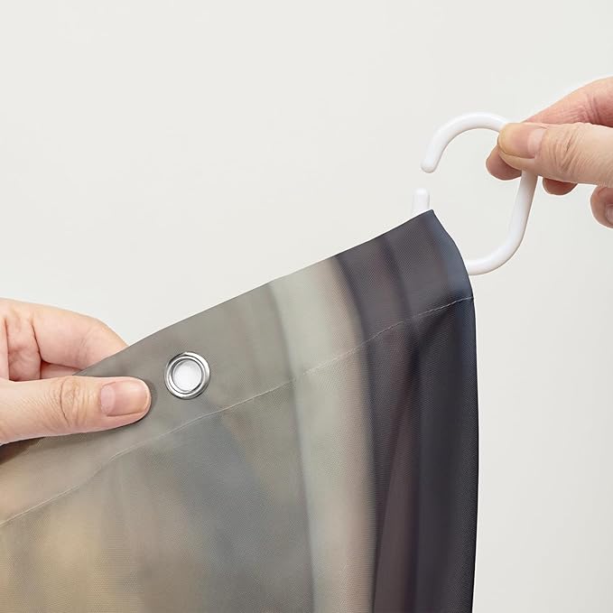 AILONEN Kawaii Cat Shower Curtain Set, Beautiful Kitty with Butterfly Waterproof Fabric Shower Curtain for Kids Boys,Cat Lovers Animal Design Shower Curtain for Bathroom,36" W*72" H