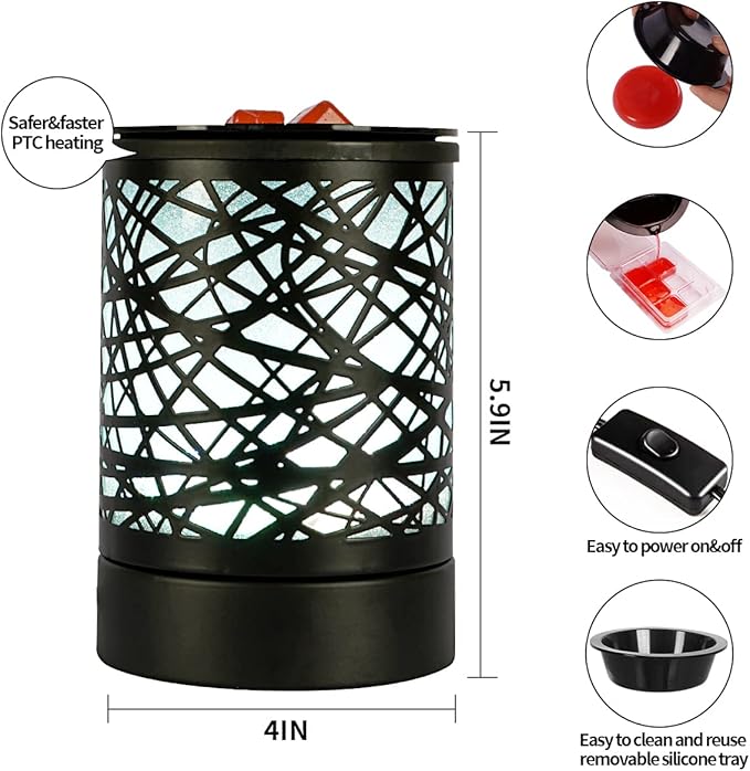 Bird Nest Enaroma Fragrance Wax Melts Warmer Electric Oil Melter Scented Tart Burner for Scented Wax for Home Decor