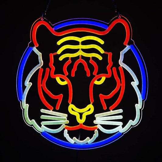 Tiger LED Neon Light Sign for Beer Bar Club Bedroom Office Hotel Pub Cafe Wedding Birthday Party Man Cave Art Wall