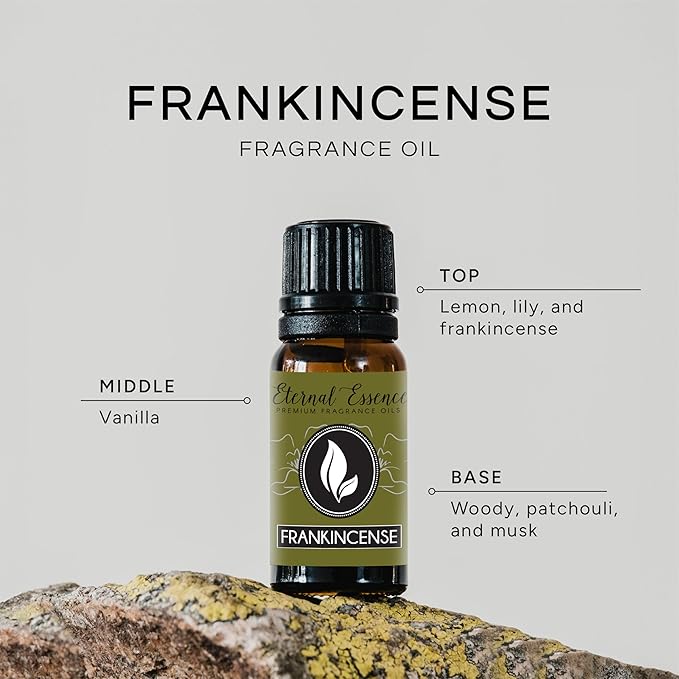 Eternal Essence Oils - Frankincense & Rain - Premium Grade Fragrance Oils - 10ml - Scented Oil