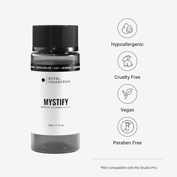 Hotel Collection Diffuser Oil-Mystify-Aromatherapy Essential Fragrance Oil-Honeydew Melon, Raspberry, Lily, Jasmine & Lemon-50ML 1.7 Fl oz