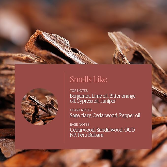 AERA Mini Sandalwood - Essential Oil for Home - Inspiring Calm Fragrance - Notes of Sandalwood, Balsam and Oud - Scent Refill - Capsule Size Works with Mini Diffuser