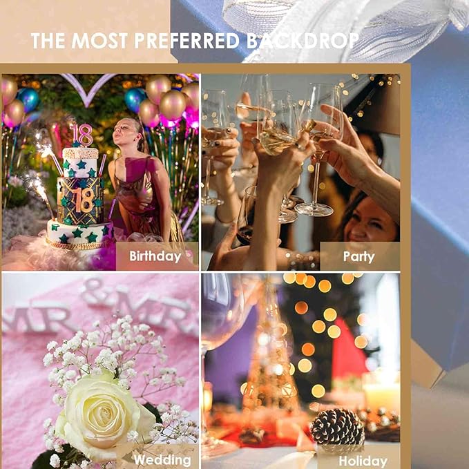 GIVERARE Placemats Set of 4, Round Heat-Resistant Vinyl Placemat, 15 inch Non-Slip Washable PVC Table Mat, Easy to Clean Premium Plastic Mats for Dining, Kitchen Table (Red Snow)