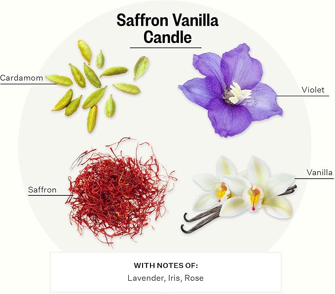 Apotheke 3-Wick Candles (Saffron Vanilla, 3-Wick)