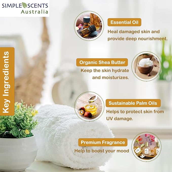 Manuka Honey Scented Natural Soap Bars (12 Bars), 3.5oz Moisturizing French Triple Milled Soap Bars Enriched with Shea Butter - Pure Plant Oil Bath & Body Bars