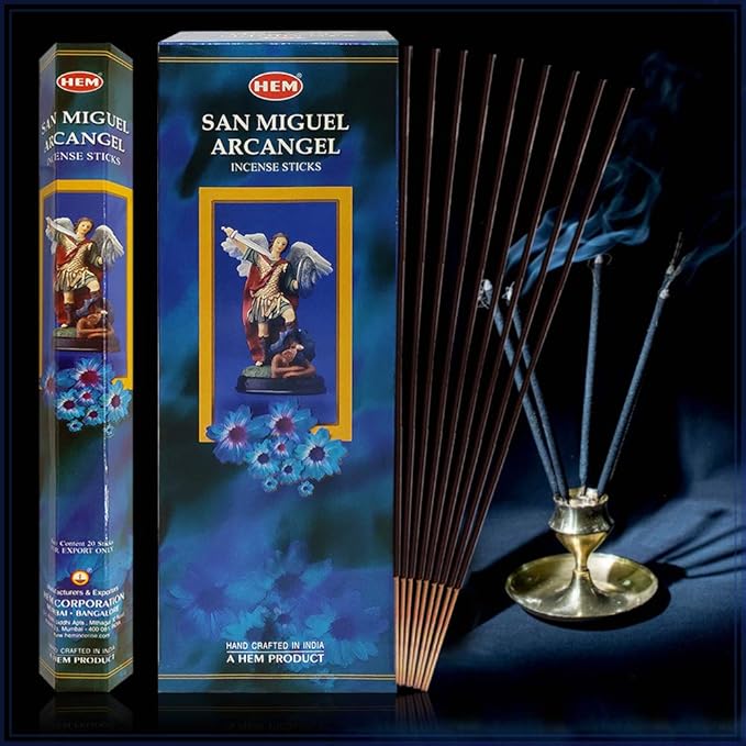 San Miguel Incense Sticks and Incense Stick Holder Bundle Insence Insense Hem Incense Sticks