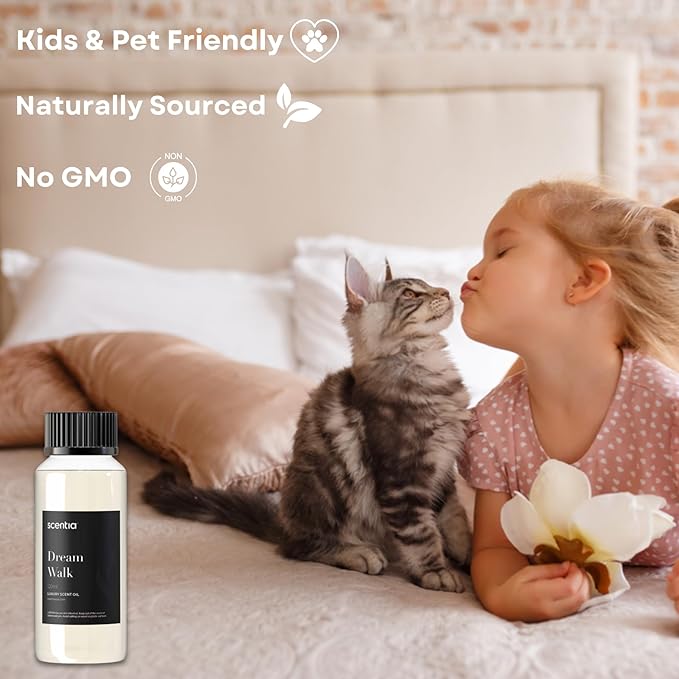 Hotel Diffuser Oil Inspired by The Westin Hotel Scent - 500 ml 16.9 fl oz - Essential Oil Blend for Diffuser Refill,White Tea Oil for Aromatherapy Diffusers and Humidifiers - Dream Walk