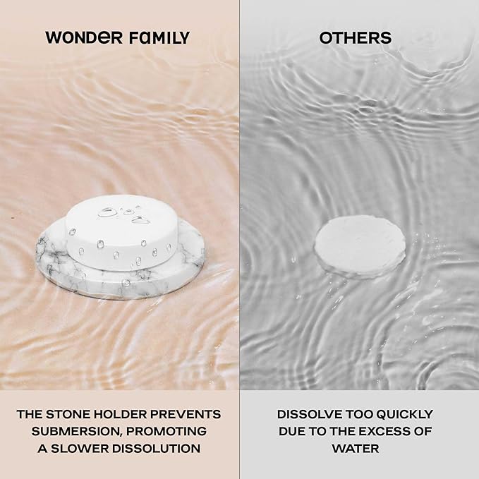 Vapor Shower Tablets with Stone Tray - 8 Pack Bath Bombs for Women Relaxing Bulk - Blue Shower Steamers Aromatherapy Bathbombs for Adults - Spa Gifts for Women & Men - Shower Steamers Gift Set