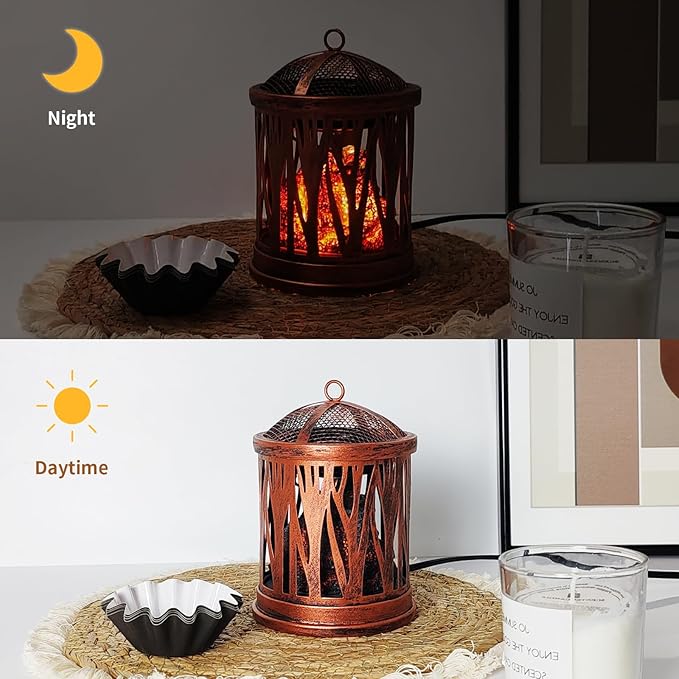 LIFFY Electric Wax Melter - Aromatherapy Candle Warmer with Timer, Oil Burner, Scented Wax Gift & Decor (Copper)