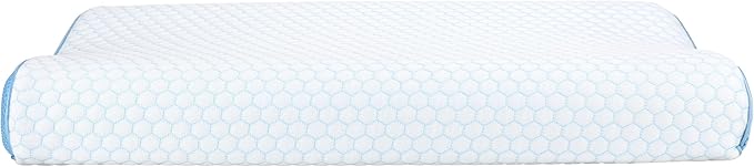 Memory Foam Pillows Side Sleeper Pillow for Neck Pain Relief Ergonomic Contour Cervical Pillow Shoulder Support Orthopedic Bed Pillow for Back Stomach Sleeping