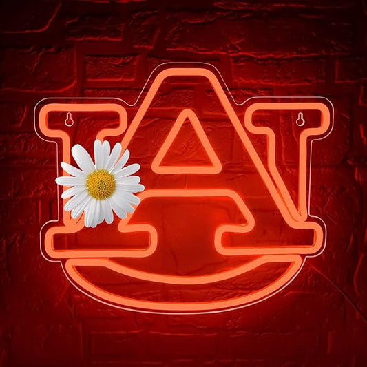 University Neon Sign for Wall Decor,University LED Neon Light Sign,Football Neon Signs,Neon Signs for Man Cave,College Name Lights,Dorm Decor for Students,Men,Teens,Size 13.8 * 11.8inch(FMXD384)