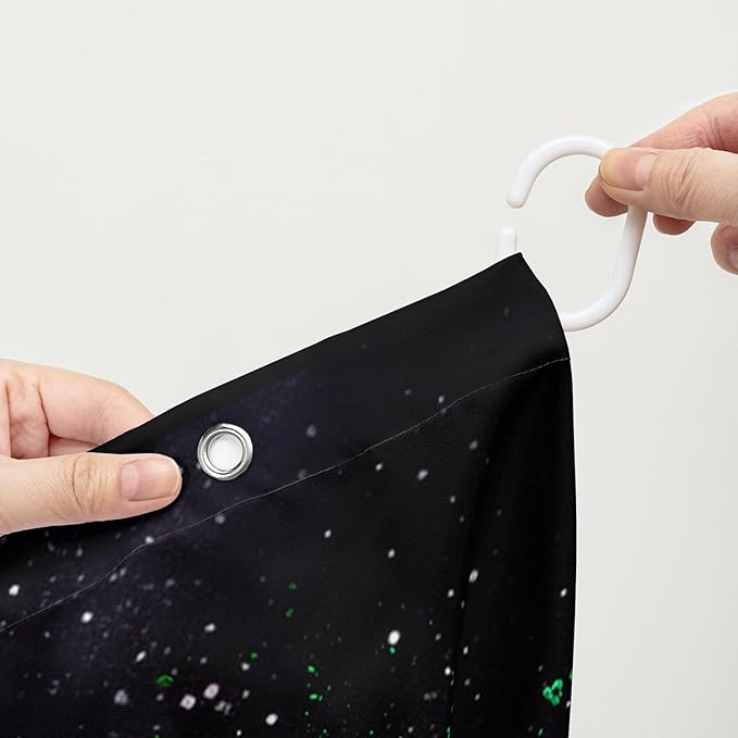 AILONEN Butterfly Shower Curtain for Bathroom, Rainbow Butterfly Bath Curtain,Modern 3D Printed Waterproof Tie Dye Shower Curtain with 12 Plastic Hooks (Kids/Girls/Women/Teen/) 72" W*96" H