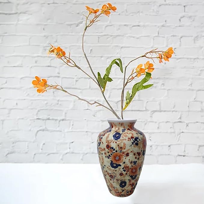 3D Puzzle Vase Unique Flower Vase for Adults Made by 120 Curved Plastic Puzzle Pieces, Vases for Flower Home Creative Gift for Parents & Housewarming