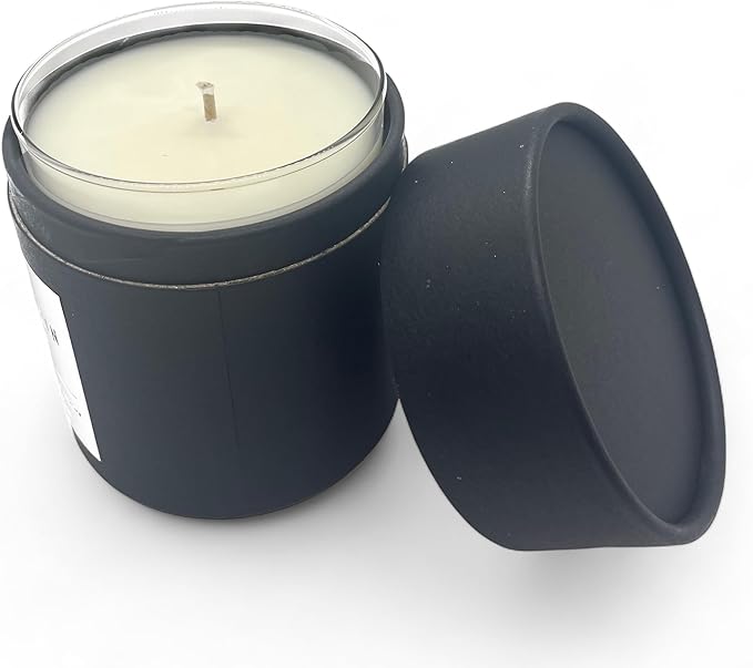 Sea Salt and Orchid Candle for House Decor | 50+ Hour Burn, All Natural Soy Scented Jar Candles, Clean Floral Scent, Organic and Non Toxic, Large 10oz