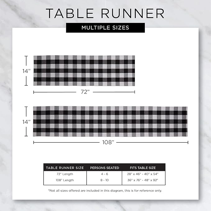 DII Variegated Tabletop Collection, Table Runner3x108, Spice