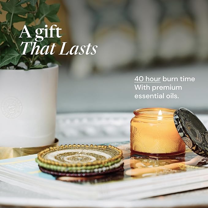 Scented Candle Gift Set for Mom - 4 Long Lasting Aromatherapy Candles in a Gift Box for Mother's Day or as Birthday Present for Mothers, Personal Presents for Women - Mom Gifts Ideas from Daughter/Son