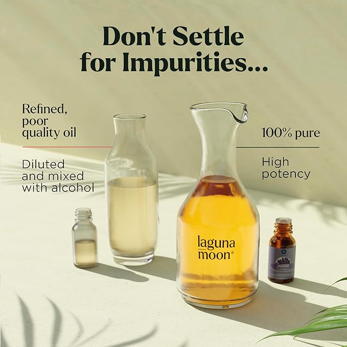 Essential Oils Set - 10pc Aromatherapy Oil in Portable Bag - Diffusers, Humidifiers, Yoga, DIY Cleaning Products, Candle Making - Peppermint, Tea Tree, Lavender, Eucalyptus, Lemongrass (10mL)