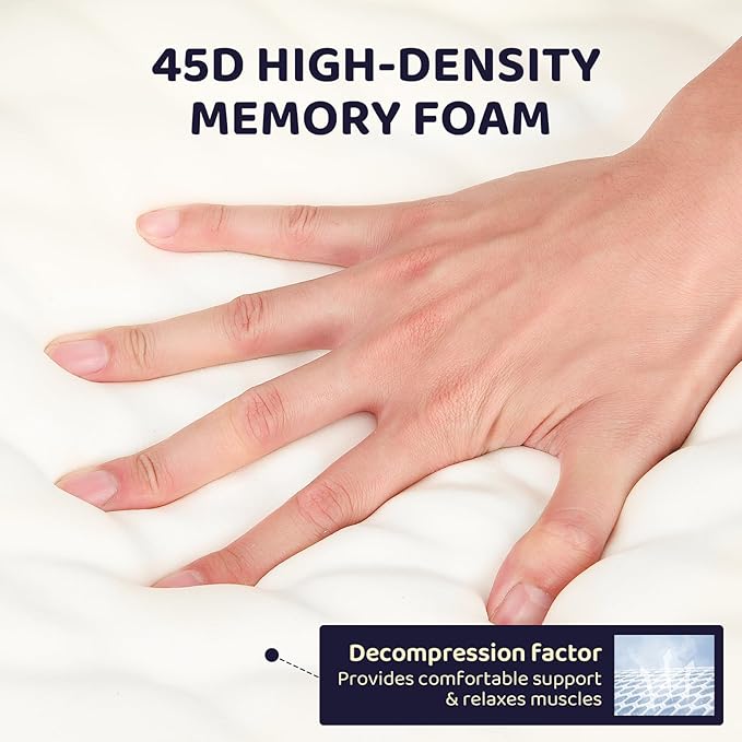 Neck Pillow Memory Foam Pillows for Sleeping Ergonomic Cervical Pillow for Neck and Shoulder Pain Relief Orthopedic Contour Bed Pillow for Side Back Stomach Sleeper