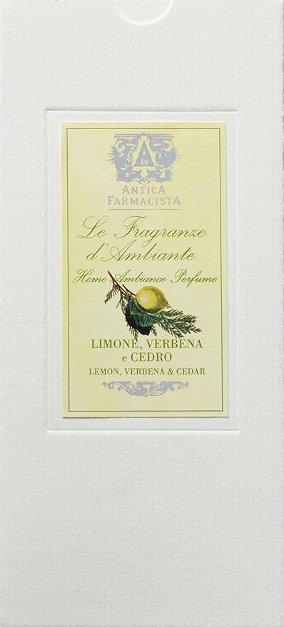 Antica Farmacista Home Ambiance Diffuser,Verbena and Cedar,8.45 Fl Oz