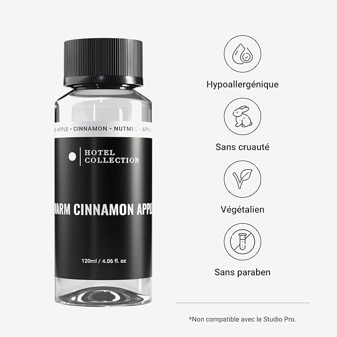 Hotel Collection | Warm Cinnamon Apple Oil Blend | Luxury Hotel Inspired Aromatherapy Scent Diffuser Oil | Apple, Cinnamon and Nutmeg 4.1 fl oz 120 mL