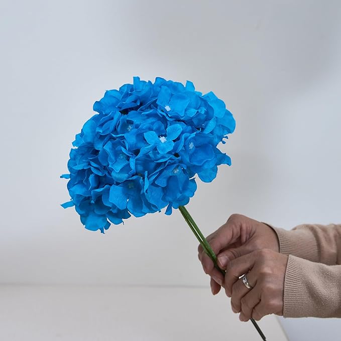 10pcs Hydrangea Artificial Flowers Fake Flowers